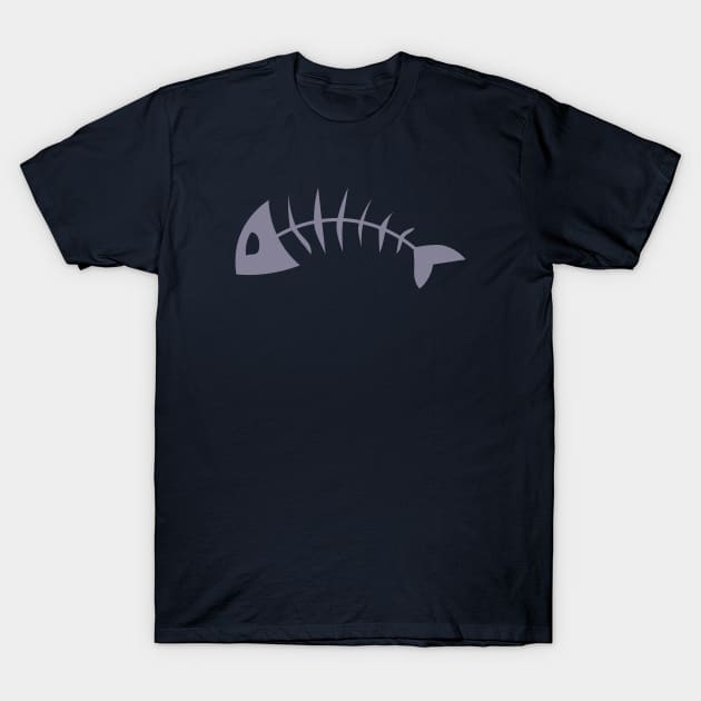 Fish bones - super cool, simple design T-Shirt by buffalodrygoods